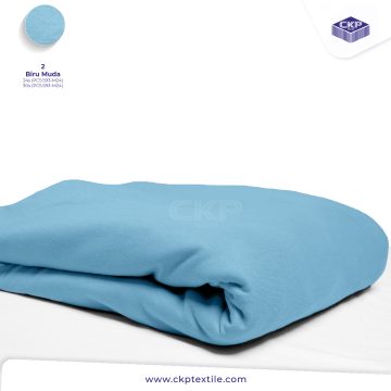 Cotton Combed Maxcel – Biru Muda (2)