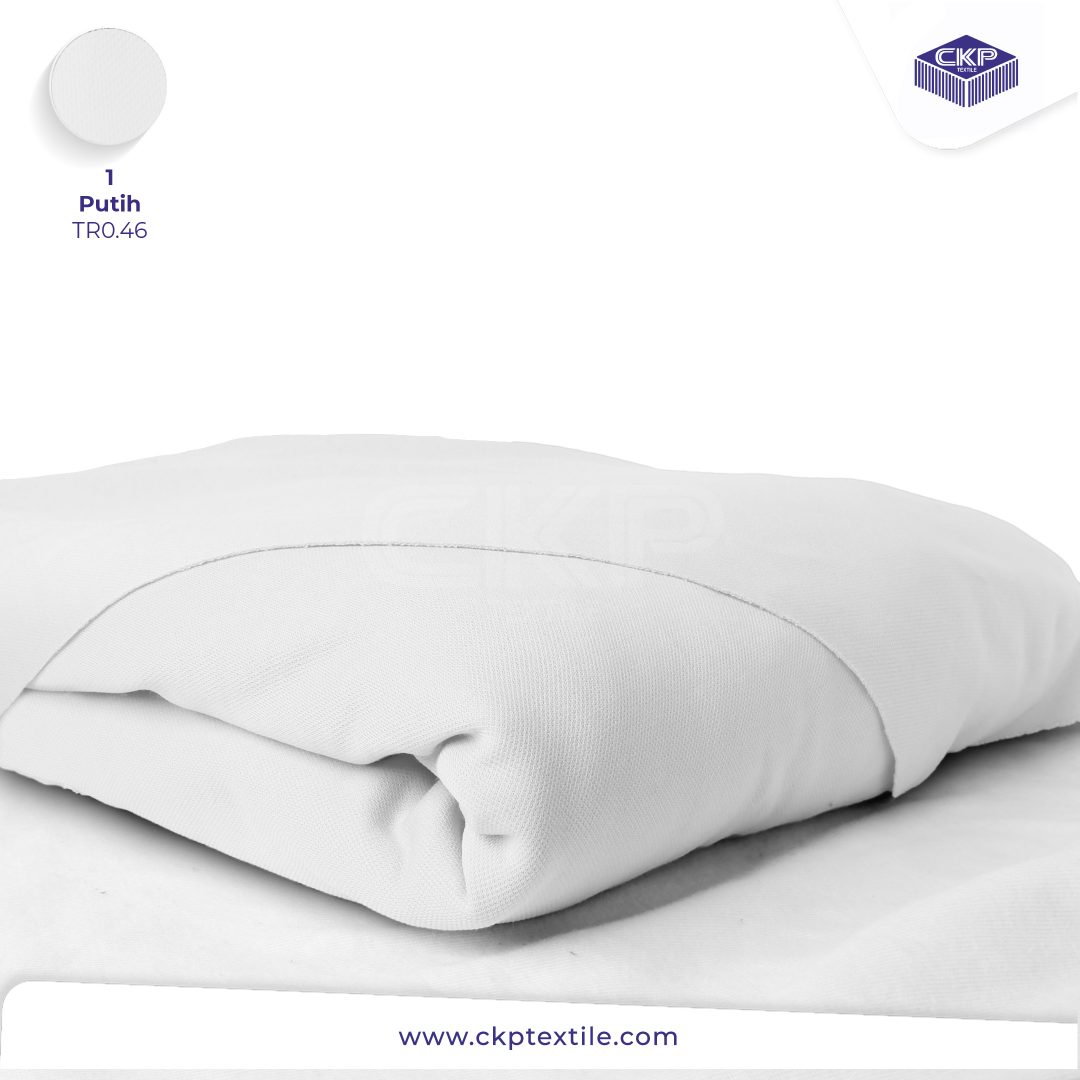 Double Knit Bycel (Danball) – Putih (1)
