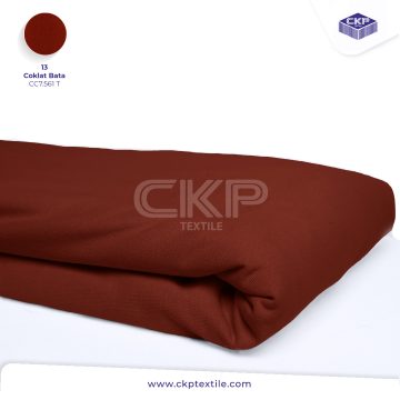 Heavyweight Cotton Mikacel 16S – Coklat Bata (13)