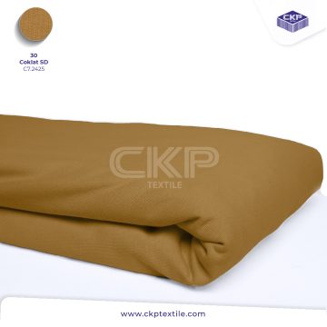 Heavyweight Cotton Mikacel 16S – Coklat SD (30)
