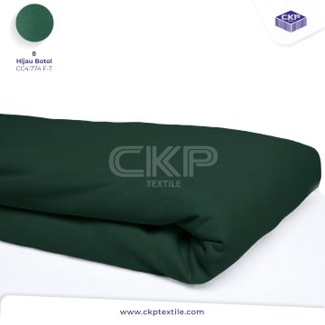 Heavyweight Cotton Mikacel 16S – Hijau Botol (8)