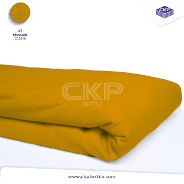 Heavyweight Cotton Mikacel 16S – Mustard (27)