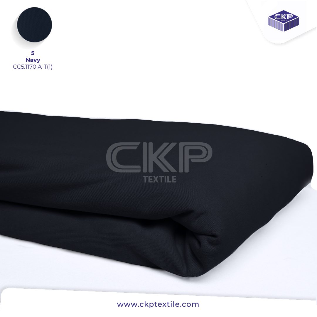 Heavyweight Cotton Mikacel 16S – Navy (5)