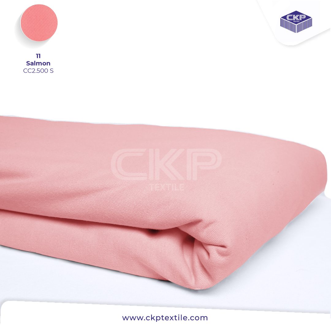 Heavyweight Cotton Mikacel 16S – Salmon (11)
