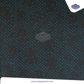 Combed Printing – Dot Rompal – Biru