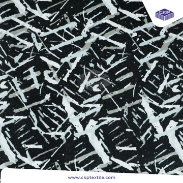 Combed Printing – Ebola – Hitam