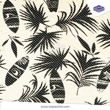 Combed Printing – Surf – Cream