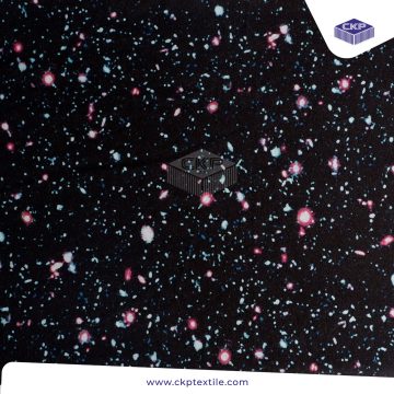 Combed Printing – Galaxy – Magenta