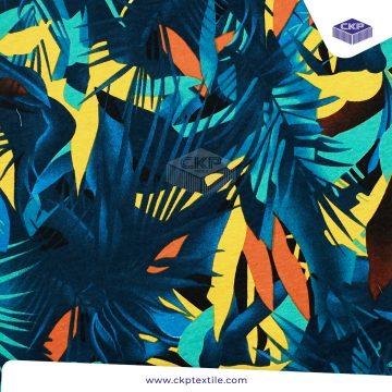 Combed Printing – Hawai – Biru