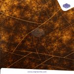 Combed Printing – Spider’s Web – Coklat