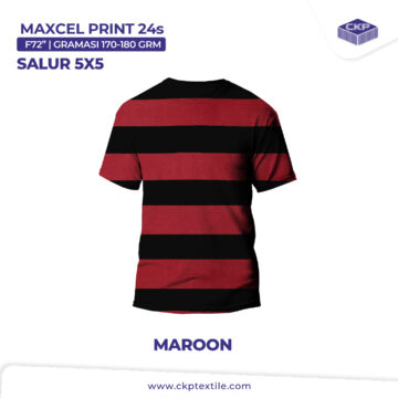 Combed Printing – Salur 5 x 5 – Maroon