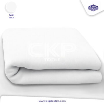 Double Knit Ponte – Putih