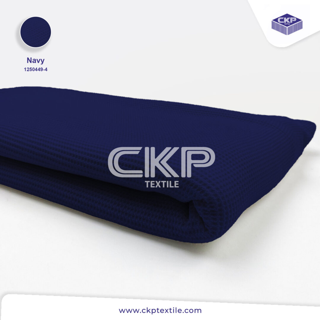 Waffle Knit – Navy