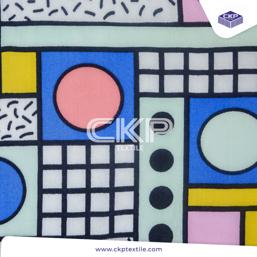 Rayon Printing Raycel – Tribal Pop