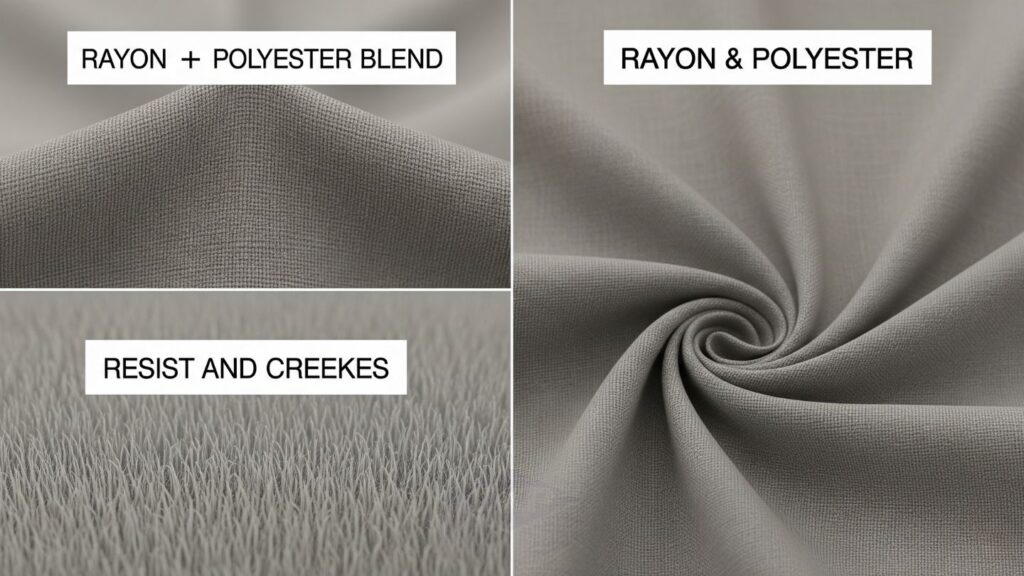 rayon crinkle