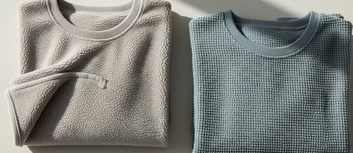 Bahan Crewneck Baby Terry atau Fleece yang Paling Nyaman untuk Cuaca Panas