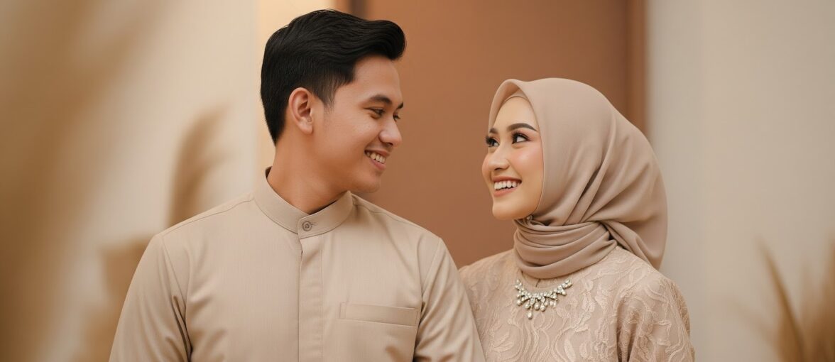 Baju Couple Lebaran 2026 Inspirasi Tampil Serasi Bersama Pasangan