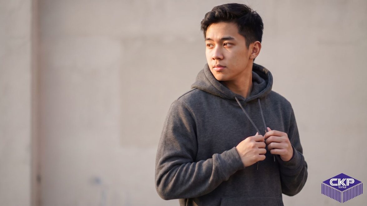 Danball Atlas, Kain Sintetis Tebal Bertekstur untuk Hoodie dan Sweater