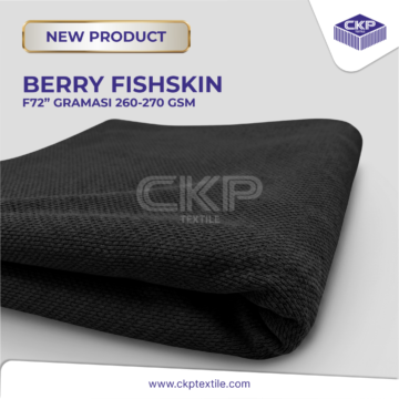 Berry Fishskin- Hitam