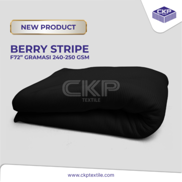Berry Stripe – Hitam