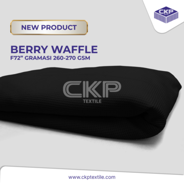 Berry Waffle – Hitam
