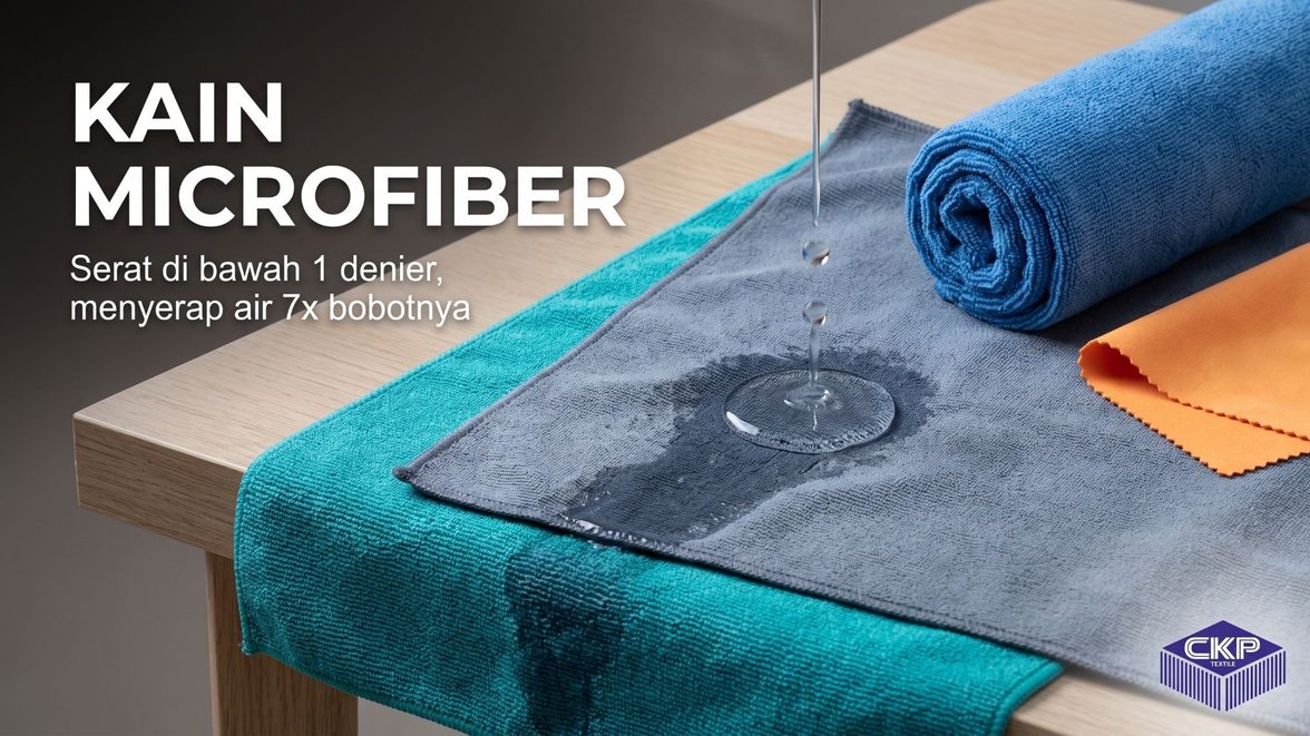 Kain Microfiber: Ciri, Daya Serap, dan Cara Merawatnya