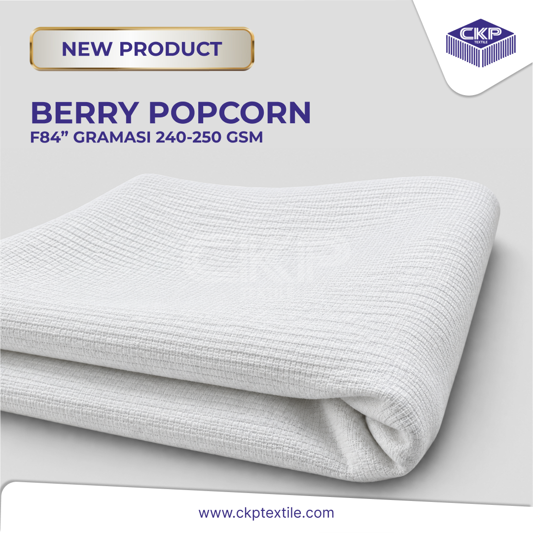 Berry Popcorn – Putih
