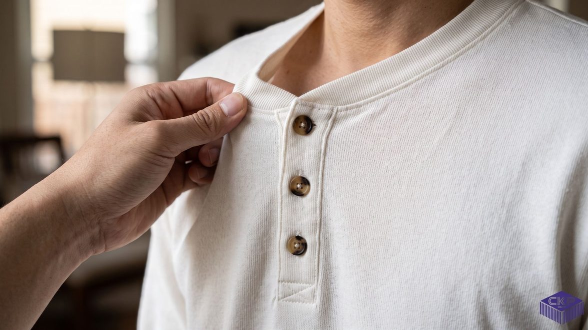 Kaos Henley Itu Apa? Ciri, Bahan, dan Pilihan Kainnya