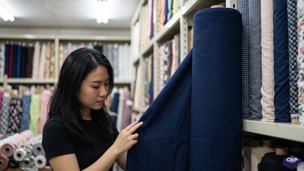 Kain Waffle Itu Bahan Apa? Ini Ciri, Kelebihan, dan Pilihannya untuk Kaos